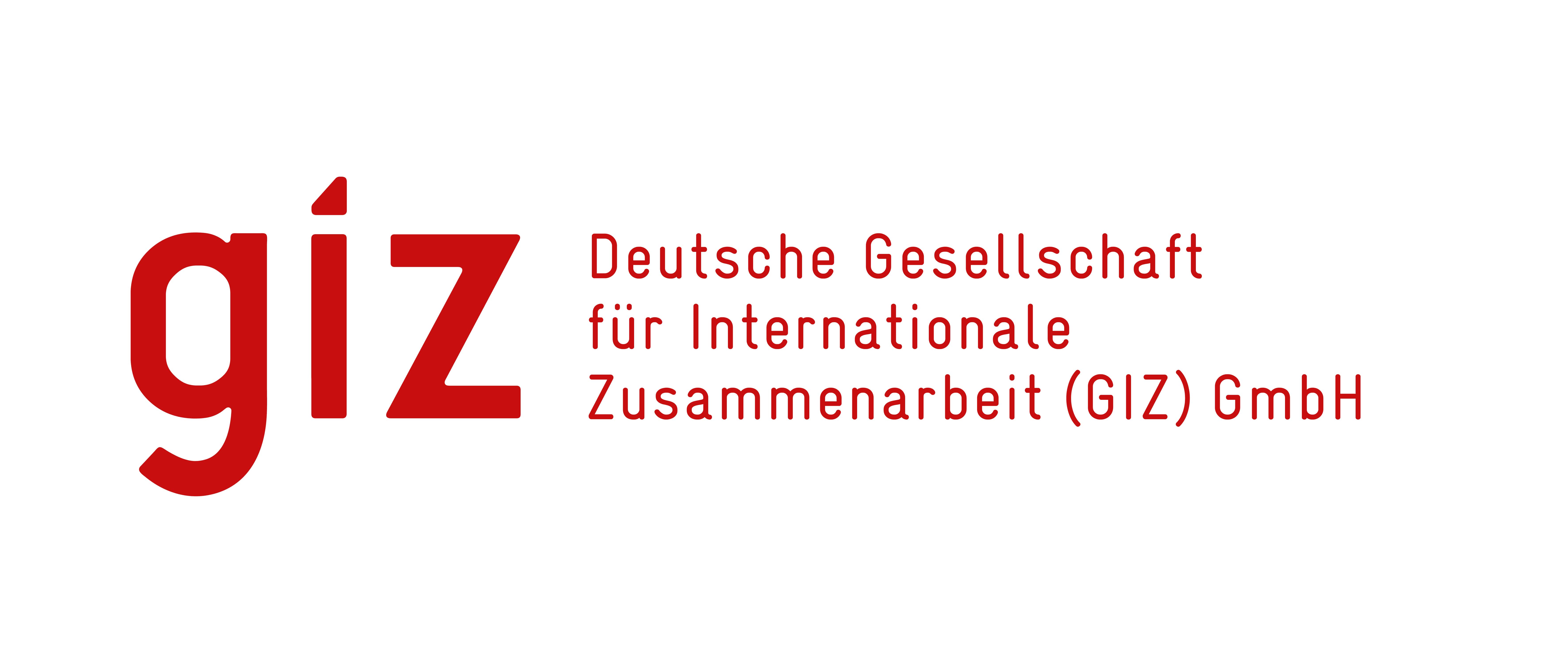 GIZ Deutsche Gesellschaft für Internationale Zusammenarbeit Logo
